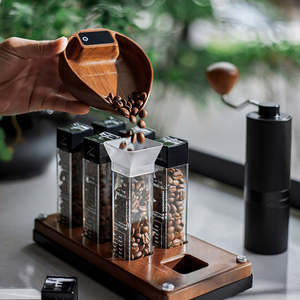 2kg 0.1G Đo USB Type-C sạc nhỏ gọn di động lá bóng Quả Óc Chó gỗ cơ thể kỹ thuật số nhà bếp cà phê quy mô với bộ đếm thời gian - Product Image 5