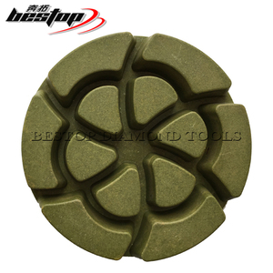 BESTOP可定制<span class=keywords><strong>3</strong></span>英寸高光泽树脂混凝土地板抛光垫耐用原始设备制造商支持磨料类型 - Product Image 3