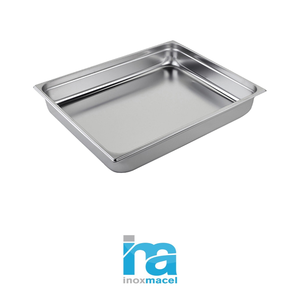 Recipiente para Alimentos GN 2/1 de Acero Inoxidable 18/10, 65 × 53 × 10 h cm, 3370 g, Inox, Macel - Product Image 4