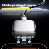 Chargeur rapide GaN 140W avec déconnexion automatique, adaptateur d'alimentation intelligent AI avec protection contre la charge excessive pour ordinateur portable, téléphone, tablette