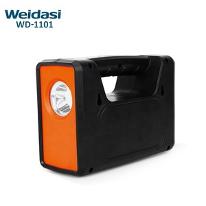 Hệ thống chiếu sáng khẩn cấp đa chức năng với bảng điều khiển năng lượng mặt trời và sạc AC cho gia đình và cắm trại điện - Product Image 4