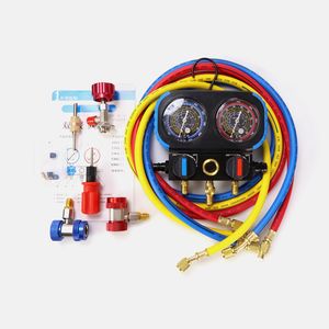 एसी सर्द गैस दबाव नापने का यंत्र कई गुना गेज R22 R134a R410A <span class=keywords><strong>R404A</strong></span> - Product Image 1