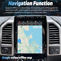 Pantalla grande Vertical Android de 12,1 "para Ford 2015 F150 2021 Radio de coche Multimedia estéreo Carplay reproductor de vídeo navegación GPS