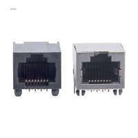 Conector de red de 11 R45 45 ememale onnector etwork Art 10p10c rj50 10p10c SMT RJ45 SMT, conector de red RJ45