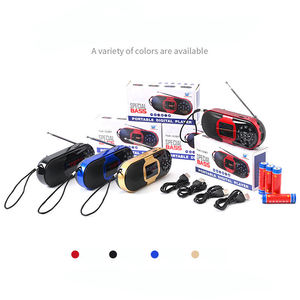 Radio FM Multifunción de Fábrica, Altavoz BT, Reproductor MP3, Ranura para Tarjeta TF, Grabación, Recargable, Dispositivo de Audio Portátil para Exteriores y Hogar - Product Image 3