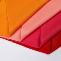 Tissu polaire en polyester brossé 280 GSM, intérieur doux brossé pour sweats à capuche/sweat-shirts, MOQ 500m