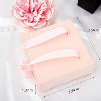 12 Pack Mixte Couleur Carton Tiroir Affichage Bijoux Portable Épais Bijoux Emballage Cadeau Cas pour Bagues Boucles D'oreilles Colliers