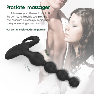 Juguetes Sexuales <span class=keywords><strong>Y</strong></span>.Love para Hombres, Vibrador Vaginal Eléctrico, Estimulador de Próstata Masculino, Juguetes Anales de Silicona Impermeables, Tapón Anal para Hombre, Estimulador de Punto <span class=keywords><strong>G</strong></span> Masculino - Product Image 3