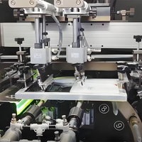 Línea de Producción de Máquina de Serigrafía de Seis Colores Totalmente Automática con Servocontrolador para Botellas Redondas y Planas, Curado UV