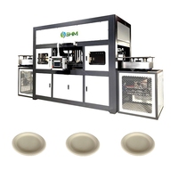 Ligne de production complète de moulage de pulpe pour assiettes, bols et contenants alimentaires biodégradables