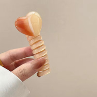 Serre-tête minimaliste à tresses bulles avec boucle de cheveux en spirale, accessoire de queue de cheval de haute qualité