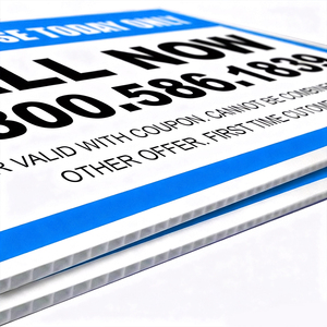 لافتات إعلانية مخصصة بالجملة من البلاستيك المموج القابل لإعادة التدوير، خفيفة الوزن ومقاومة للماء، مع أوتاد على شكل حرف H - Product Image 4