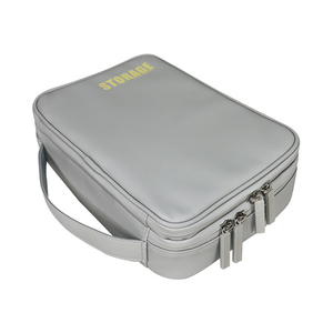 กระเป๋าใส่อุปกรณ์ดิจิตอล ที่ชาร์จ USB ที่เก็บพาวเวอร์แบงค์ สายเคเบิล อุปกรณ์อิเล็กทรอนิกส์ กระเป๋าจัดเก็บอุปกรณ์ PU กระเป๋าใส่สายเคเบิล - Product Image 2