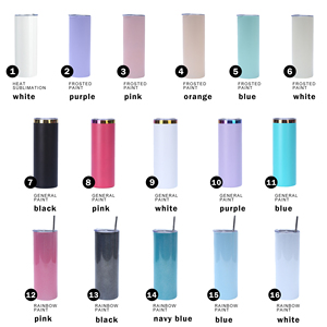 Wholesale Stainless Steel 20 oz Gold Plated Sublimation Tumblers <b>with</b> Lid, Iced Coffee Cup, Reusable Travel Mug - Product Image 6