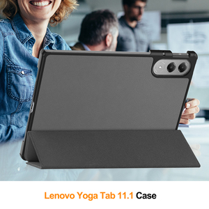 Étui de protection pliable en cuir PU pour tablette Lenovo Xiaoxin Pad <span class=keywords><strong>Pro</strong></span> GT 2025 11.1" TB710FU avec fonction veille/réveil - Product Image 5