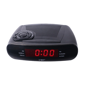 Radio-réveil à LED avec chaînes AM FM Radio à commande d'horloge Réveil à LED pour bureau, salon, cuisine, extérieur - Product Image 6