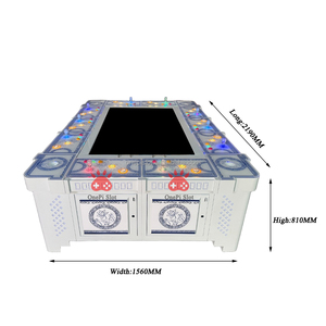 Fish <strong>Shooting</strong> Popular Asian Multiplayer <strong>Arcade</strong> <strong>Shooting</strong> <strong>Machine</strong> For 8 Players Metal Acrylic Ages >8 E450/E350/E240 Motherboards - Product Image 4