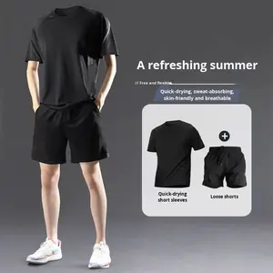Erkek spor açık ev koşu için Fitness giysileri pantolon, basketbol eğitimi, ter esneklik, çabuk kuruyan uzun pantolon - Product Image 4