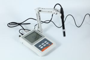 CON500 Benchtop Penguji Konduktivitas Digital/TDS/Salinitas Meter untuk Penguji Kualitas Air Lab Portabel - Product Image 4