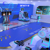 Infinity VR Game Center Proyecto comercial de realidad virtual Parque de atracciones comercial Interior 9D VR Parque temático Simulador Hardware