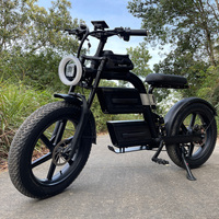 Exportateur de vélos électriques haut de gamme, vélo à pneus gras de 2500 W, vélo de 20 pouces, cadre en acier et en alliage d'aluminium, VTT