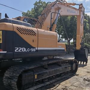 Excavadora usada Hyundai 220lc-9s con gran descuento, 22 toneladas, motor de núcleo de motor original, excavadora Hyundai 220lc-9s a la venta - Product Image 1