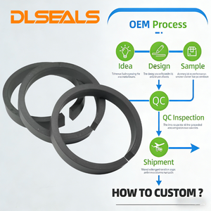 Anneau de guidage POM pour vérins hydrauliques industriels – Anneau <span class=keywords><strong>anti</strong></span>-extrusion pour une guidée précise de la tige et du piston - Product Image 3