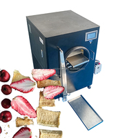 Kleine experimentele SUS304 vacuümvriesdroogmachine, commerciële apparatuur voor het vriesdrogen van fruit, groenten, dierenvoer en vlees.