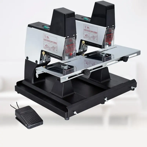 Grapadora <span class=keywords><strong>de</strong></span> <span class=keywords><strong>escritorio</strong></span> eléctrica <span class=keywords><strong>de</strong></span> doble cabezal y grapadora <span class=keywords><strong>de</strong></span> papel resistente <span class=keywords><strong>de</strong></span> modo plano, grapadora <span class=keywords><strong>de</strong></span> <span class=keywords><strong>escritorio</strong></span> <span class=keywords><strong>de</strong></span> doble cabeza - Product Image 2