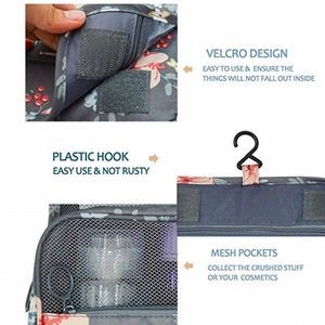 Trousse de toilette suspendue Gonex, sac de rangement de voyage pour maquillage et articles de toilette, hommes et femmes - Product Image 6