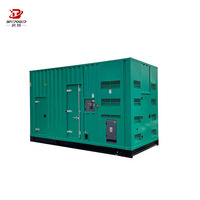 Silencieux 100kw 200kw 300kw 400kw refroidi à l'eau moteur Cummins Generac générateur de biogaz de gaz naturel Ng GPL pour industriel