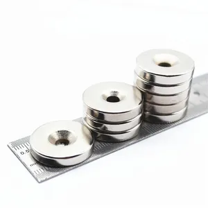 Alibaba Certified Magnet Factory Atacado Forte Rare Earth Disc Rodada N52 Ímã De Neodímio com Amostras Grátis