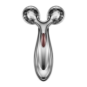 เครื่องมือลดไขมันหน้าใหม่ วีเฟซ สำหรับผิวบอบบาง นวดรอบดวงตา เครื่องมือเสริมความงาม ยกกระชับลำคอและคาง เครื่องนวดแบบลูกกลิ้ง 3 มิติ - Product Image 1