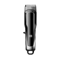 Tondeuse à cheveux électrique intelligente professionnelle haute puissance, longueurs réglables, étanche IPX7, autonomie de 120 minutes pour usage domestique