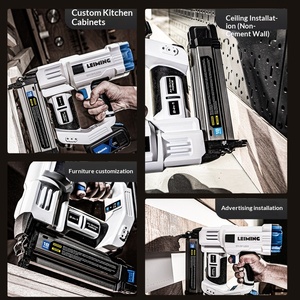 Pistola de Clavos Inalámbrica de 20V, Clavadora y Grapadora, con Batería de Litio, para Trabajos en Madera - Product Image 3
