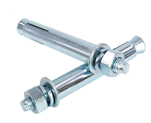 Zware Koolstofstalen Ankerbouten Verzinkte Zeskant Met Standaard Industriële En Bouwschroefdoos Verpakt - Product Image 1