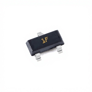 Triode BC847B à montage en surface, neuve, sérigraphiée <span class=keywords><strong>1F</strong></span> 0.1A/45V, transistor NPN, boîtier SOT23 - Product Image 1