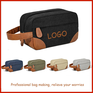 Custom bag <b>storage</b> bag hand-held large capacity business travel toiletries bag women's <b>makeup</b> bag men's multi-layer <b>storage</b> bag - Product Image 1