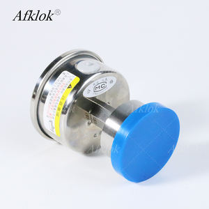 Manômetro Axial de Diafragma de Baixa Pressão -1-3bar 63mm com Mostrador Seco para Tubulação Industrial - Product Image 3