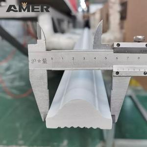 Giá nhà máy Amer PS Ốp chân tường trang trí nội thất <span class=keywords><strong>Polystyrene</strong></span> ván chân tường không thấm nước màu trắng phong cách hiện đại - Product Image 6
