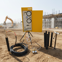 Pressiomètre de sol numérique électronique professionnel 5,5 Mpa, pressiomètre de terrain Menard pour l'analyse in situ du sol