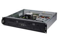 Chasis de Servidor TOP2U390 2U de 390 mm de Profundidad, Compatible con Placa Base M-ATX, 2 Bahías para Discos Duros de 3.5'', 4 Ranuras PCIe, 2 Puertos USB 2.0 para LOTetc.