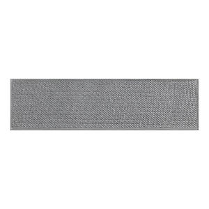 Tapete Tejido para Escaleras, Rectangular, Gris, Antideslizante, para Uso Doméstico, Color Sólido, Material Tejido - Product Image 1