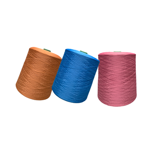 En gros 150D-600D 100% Polyester Dope Teint Fil Extensible pour Tissage Tricotage Broderie-Haute Ténacité Anti-Boulochage - Product Image 1