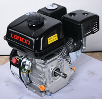 Moteur marin à essence 4 temps refroidi par air de 4,1 kW 196 cm³ à démarrage électrique pour utilisation en bateau