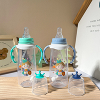 Biberon de haute qualité à bas prix sans Bpa 280ml pour bébé fournitures d'allaitement biberon de lait