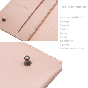 Bolso de Mano Elegante de Cuero PU con Logotipo Personalizado para Regalos de Eventos Premium, Cartera de Viaje para Pasaporte - Product Image 3