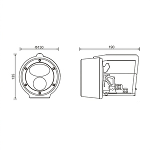 <span class=keywords><strong>Lampe</strong></span> de poche LED intrinsèquement sûre EX-250RL 4V 1W 330608L, antidéflagrante, indice de protection IP66, <span class=keywords><strong>lampe</strong></span> de sécurité <span class=keywords><strong>rechargeable</strong></span>, CE <span class=keywords><strong>ATEX</strong></span> - Product Image 4