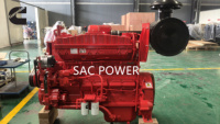 Moteur diesel Cummins NTA855 NTA855-P500 à démarrage électrique, refroidi par eau, 373 kW, 1800 tr/min, pompe à eau, pompe incendie