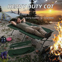 Lits de camping pliants modernes en tissu Oxford 600D, robustes et portables, pour la randonnée, les voyages, la chambre à coucher et l'hôtel - Vente en gros sur mesure